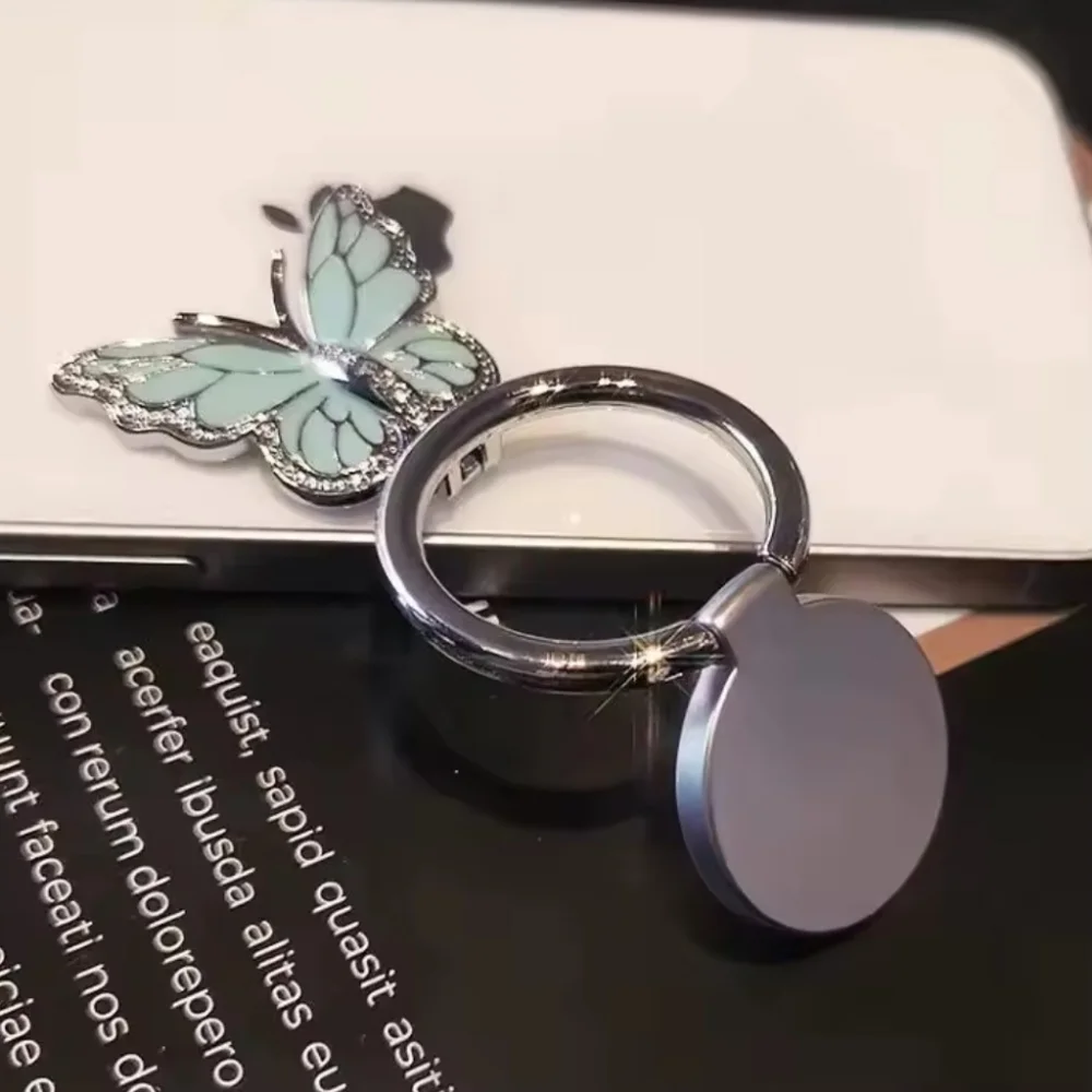 Butterfly Phone Ring Grip 360 Degree Rotating Plating Finger‎ Holder Kickstand